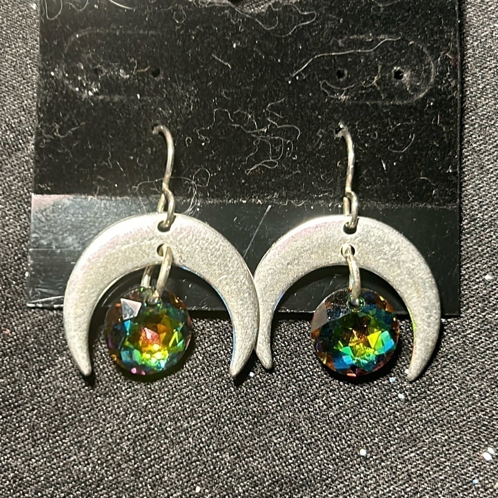 Half Moon 🌙 Earrings